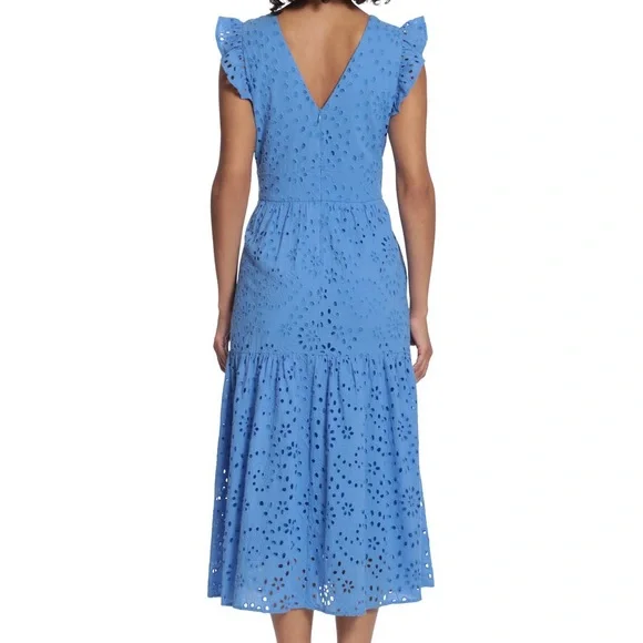 Maggie London Faye eyelet midi dress
